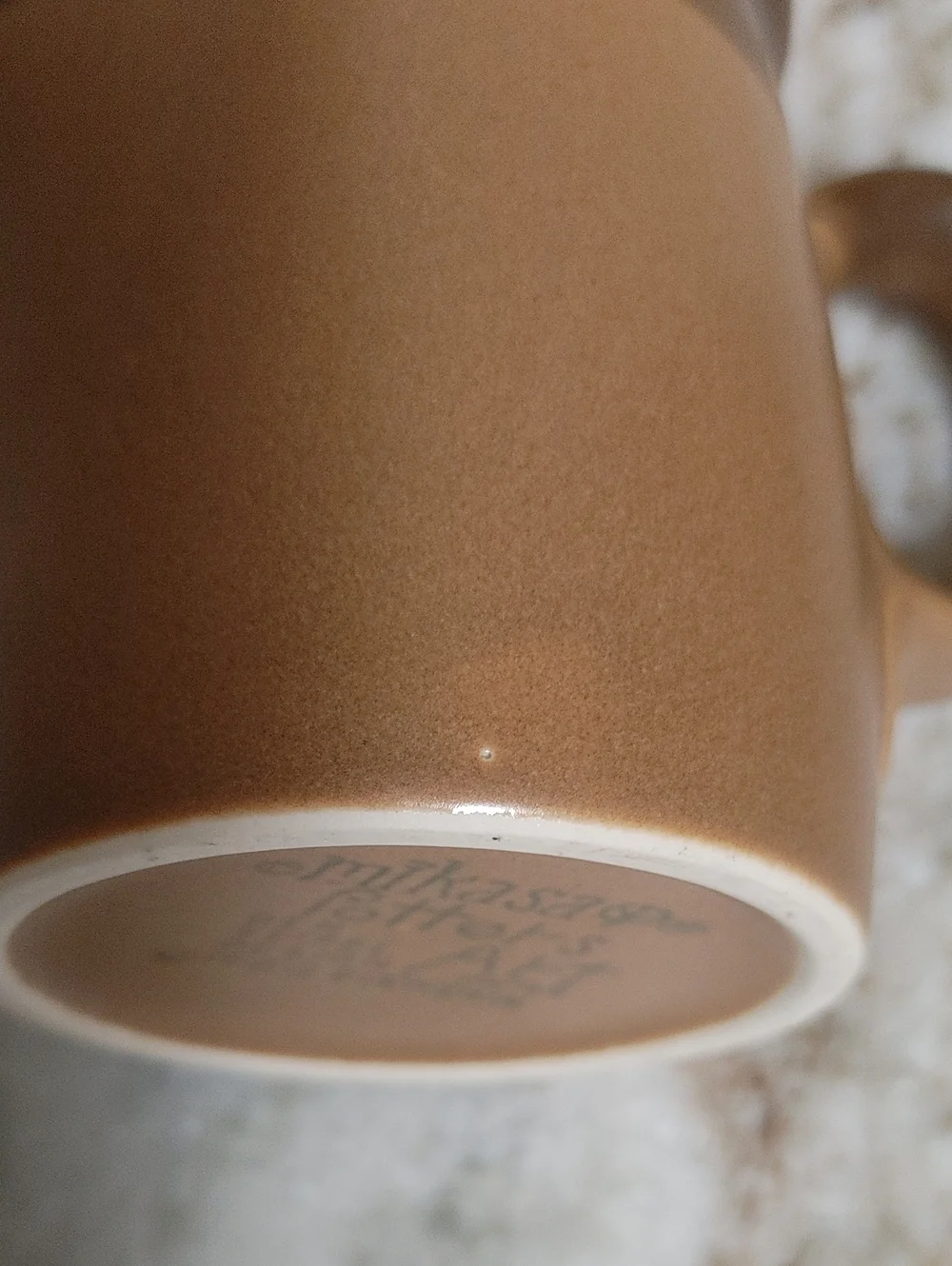 Mikasa Potters Art Ben Seibel Design Japan PF012 Buckskin Ceramic Creamer